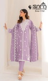 Safa Fashion Fab 1152 Georgette Pakistani Readymade Suits Catalog
